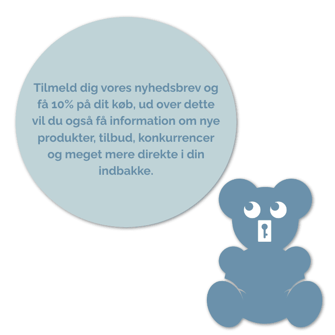 10% ved tilmeldelse af nyhedsbrev